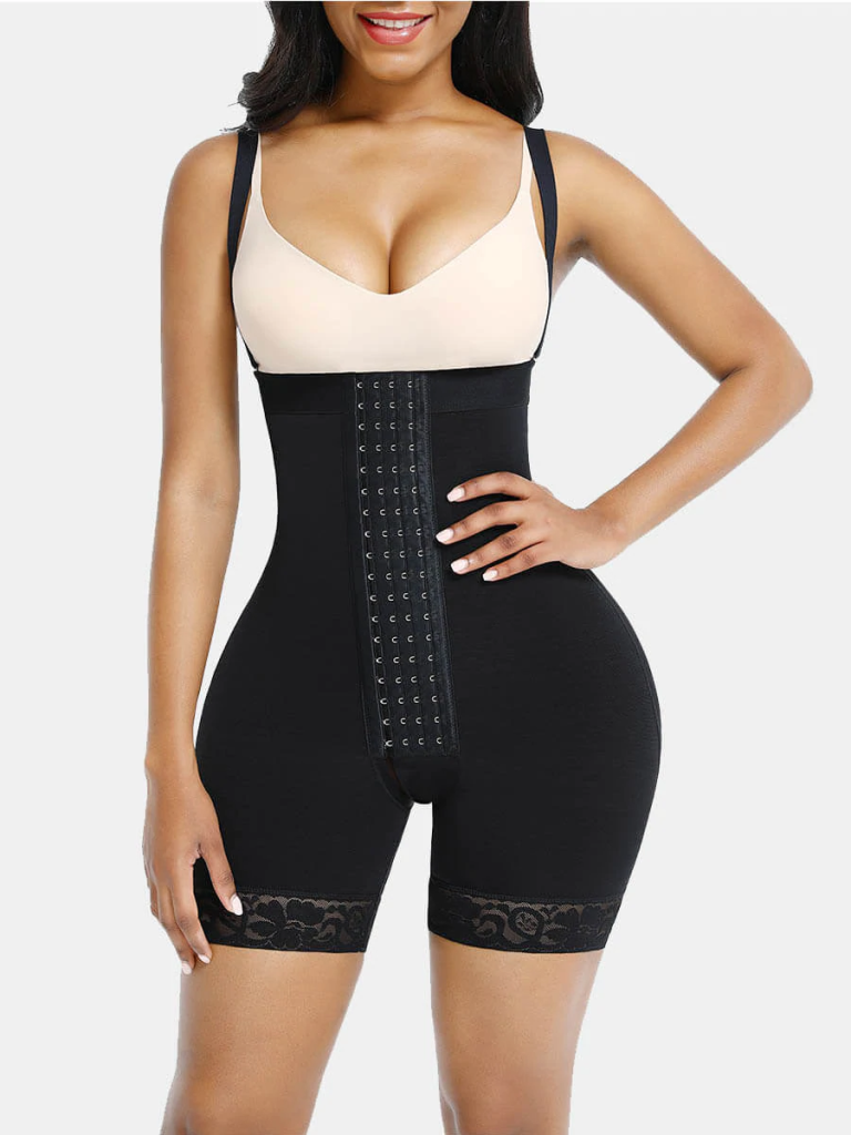 Firm Control 4 Hooks Body Shaper Faja